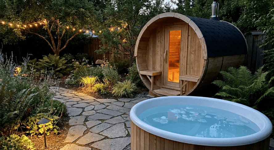 compact sauna