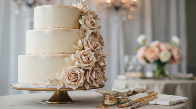 Transform Your Cakes with Luster Dust and Edible Glitter